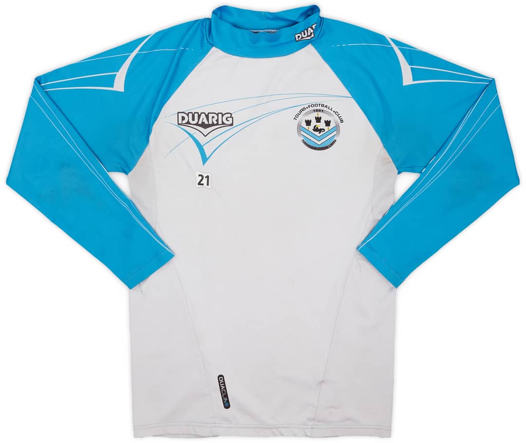 2011-12 Tours Duarig Player Issue Training L/S Shirt #21 - 6/10 - (L)