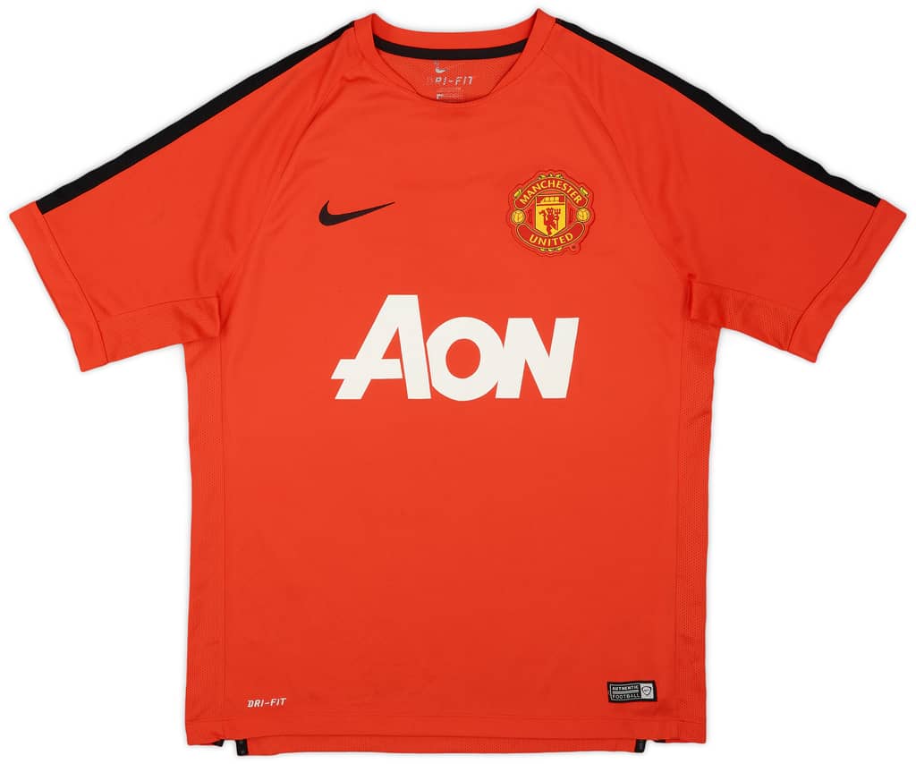 2015-16 Manchester United adizero Training Shirt - 7/10 - (L)