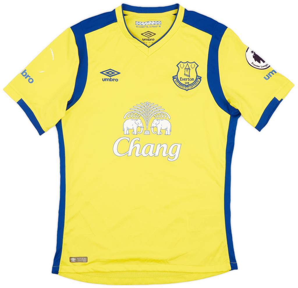 2016-17 Everton Third Shirt Baines #3 - 6/10 - (M)