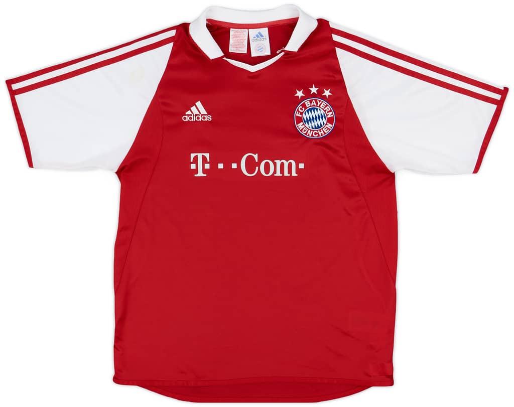 2003-04 Bayern Munich Home Shirt - 7/10 - (XL.Boys)