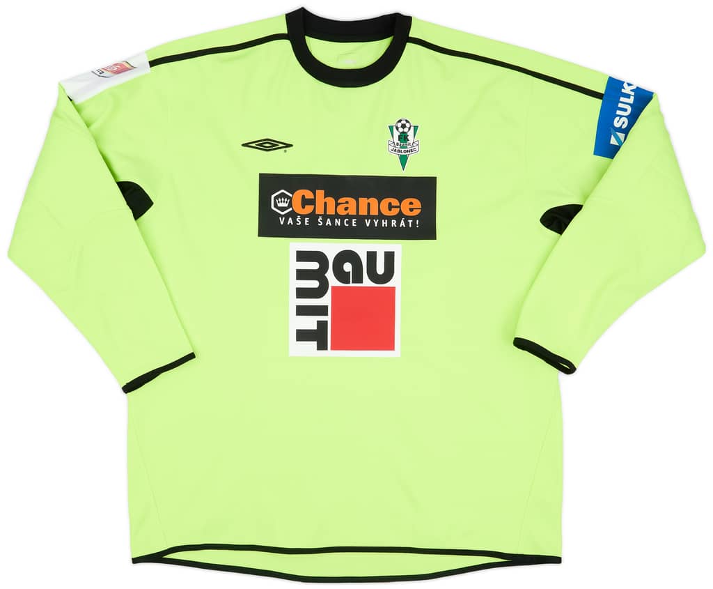 2010-11 FK Jablonec Player Issue GK Shirt #30 - 9/10 - (XXL)