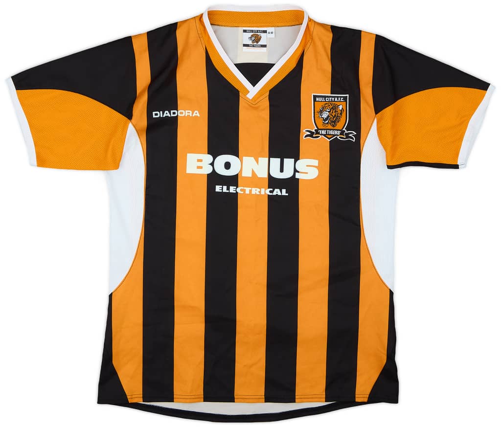 2005-06 Hull City Home Shirt - 9/10 - (S.Boys)