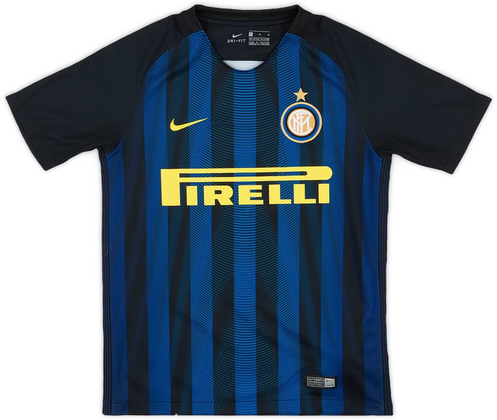 2016-17 Inter Milan Home Shirt - 7/10 - (M.Boys)