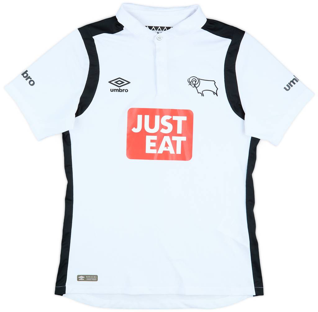 2016-17 Derby County Home Shirt - 8/10 - (S)
