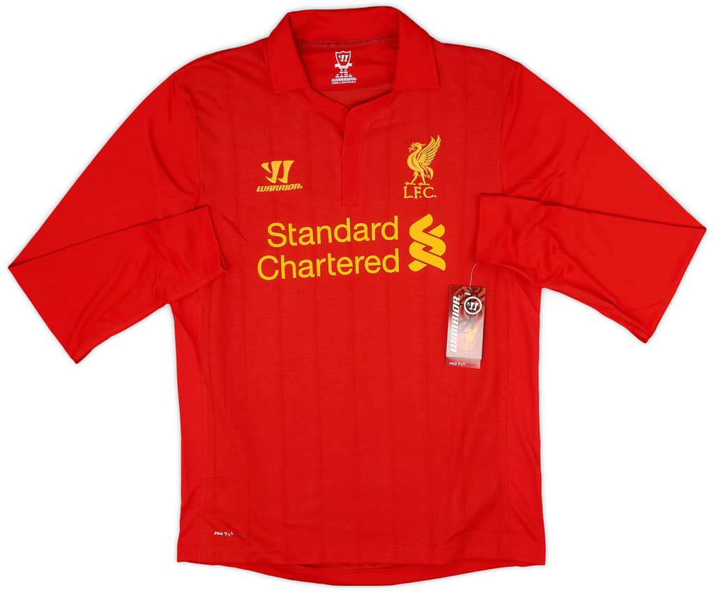 2012-13 Liverpool Home L/S Shirt Suarez #7 (M)