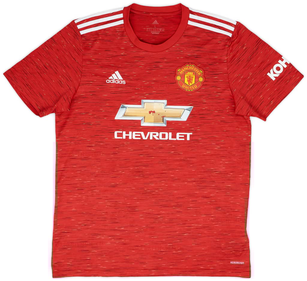 2020-21 Manchester United Home Shirt - 5/10 - (L)