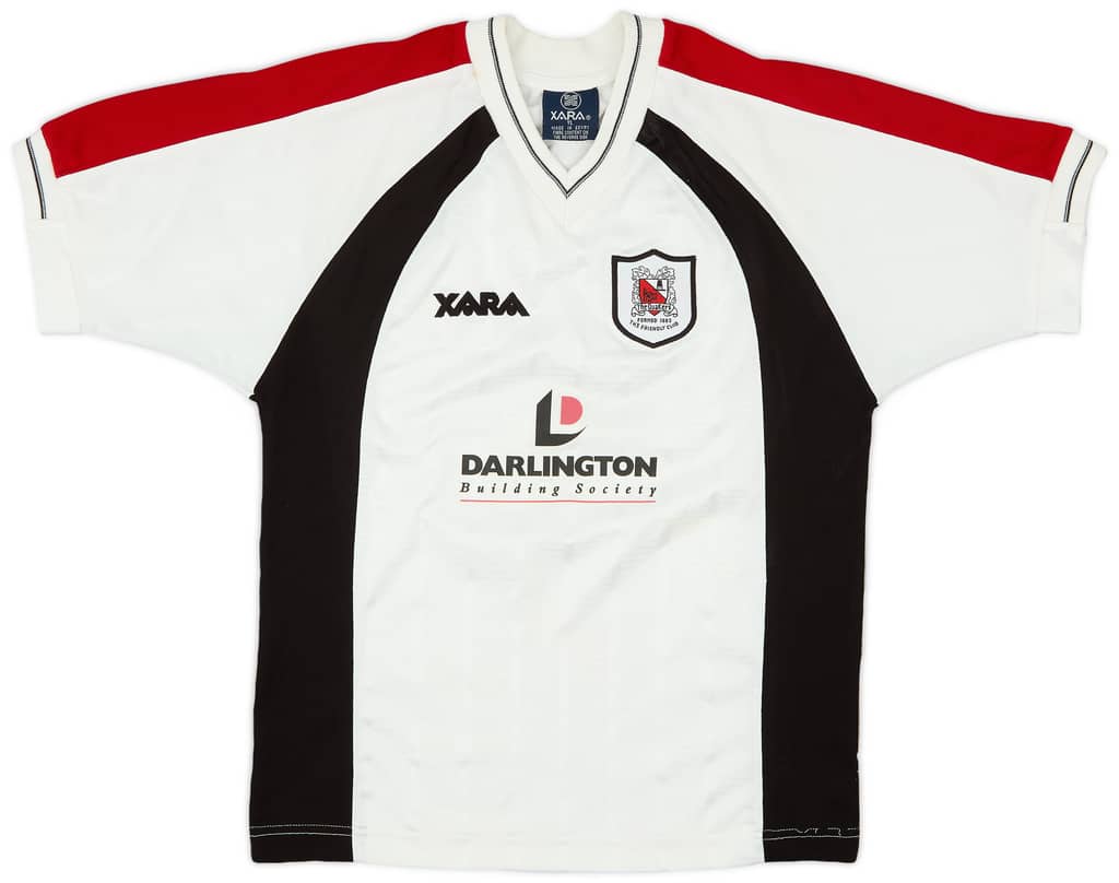 2002-03 Darlington Home Shirt - 8/10 - (M.Boys)