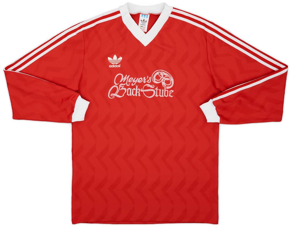 1980s adidas Template L/S Shirt #10 - 7/10 - (S)