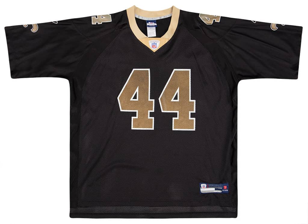 2007 New Orleans Saints Karney #44 Reebok On Field Jersey (Home) XXL