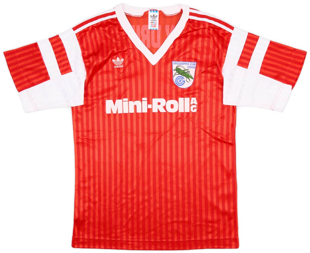 1990-91 Grasshoppers Match Issue Away Shirt #4
