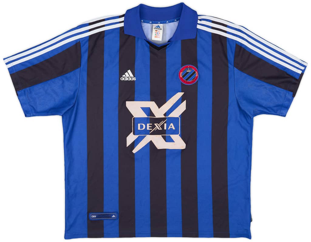 2000-02 Club Brugge Home Shirt - 7/10 - (XXL)