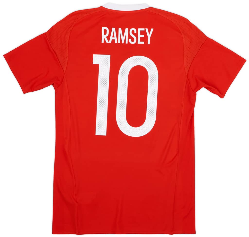 2016-17 Wales Home Shirt Ramsey #10 - 10/10 - (S)