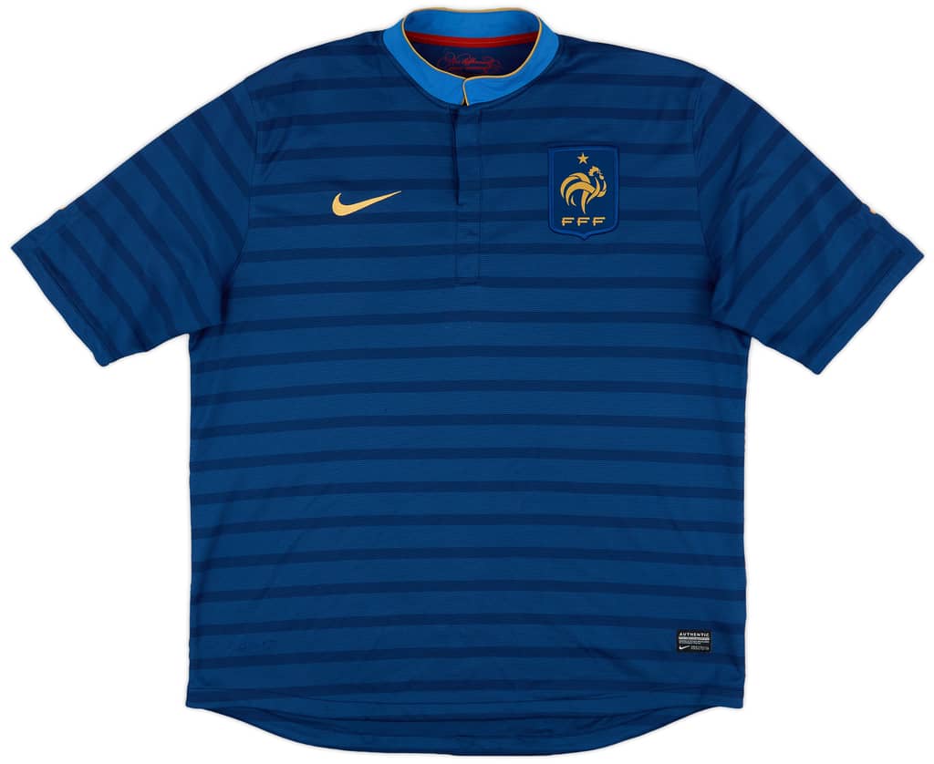 2012-13 France Home Shirt - 8/10 - (XL)