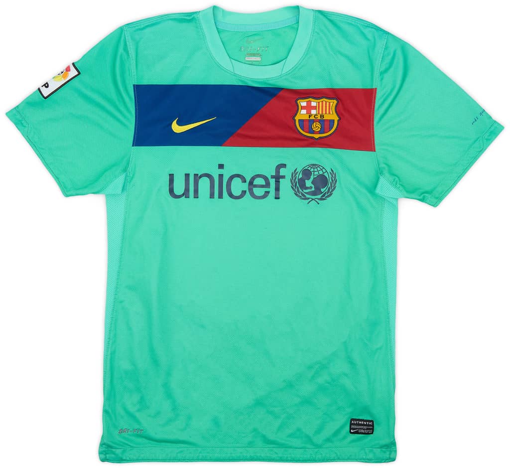 2010-11 Barcelona Away Shirt Messi #10 - 6/10 - (S)