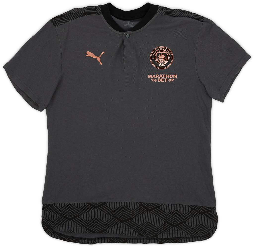 2019-20 Manchester City Puma Polo Shirt - 9/10 - (L)