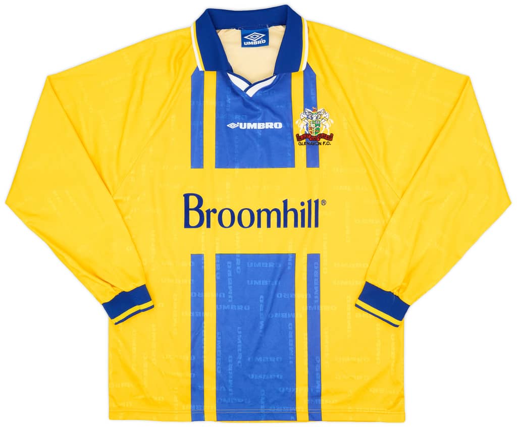 1998-00 Glenavon Away L/S Shirt - 9/10 - (L)