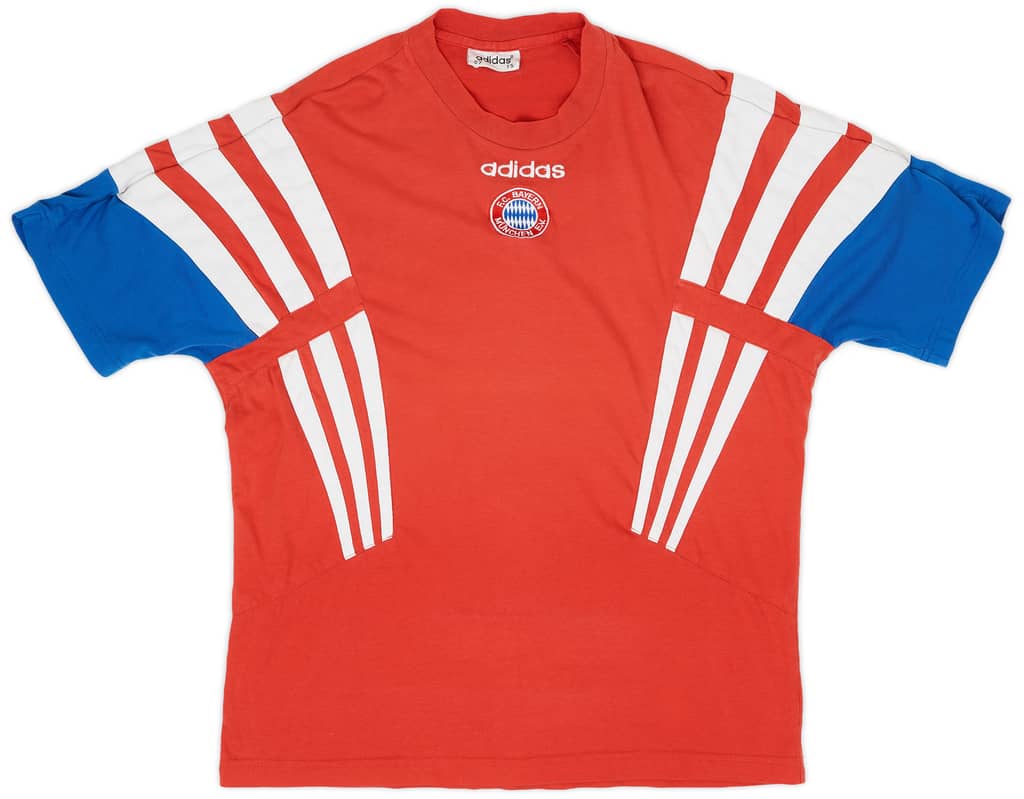 1995-96 Bayern Munich adidas Training Shirt - 6/10 - (L)