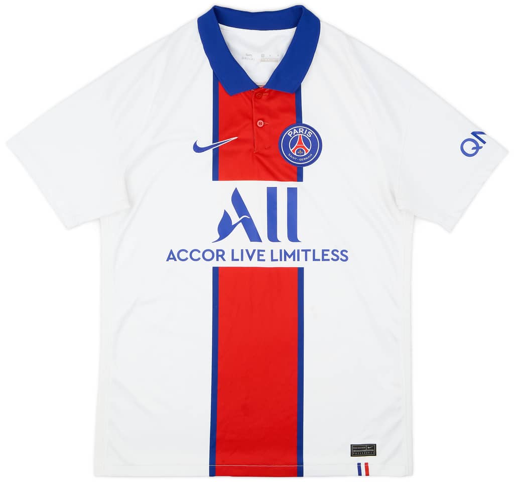 2020-21 Paris Saint-Germain Away Shirt - 8/10 - (M)