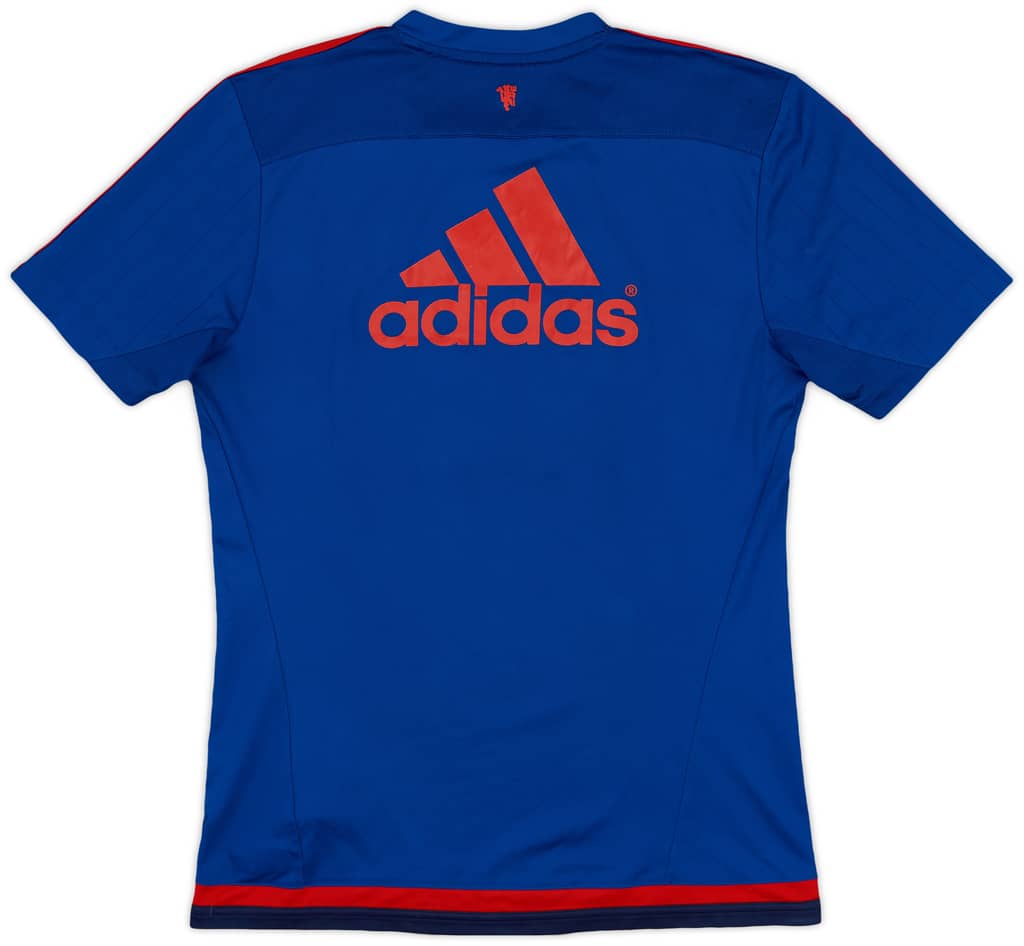 2015-16 Manchester United adizero Training Shirt - 8/10 - (S)