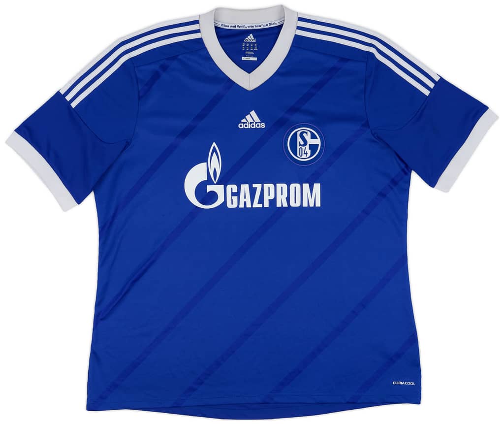 2012-14 Schalke Home Shirt - 7/10 - (XXL)