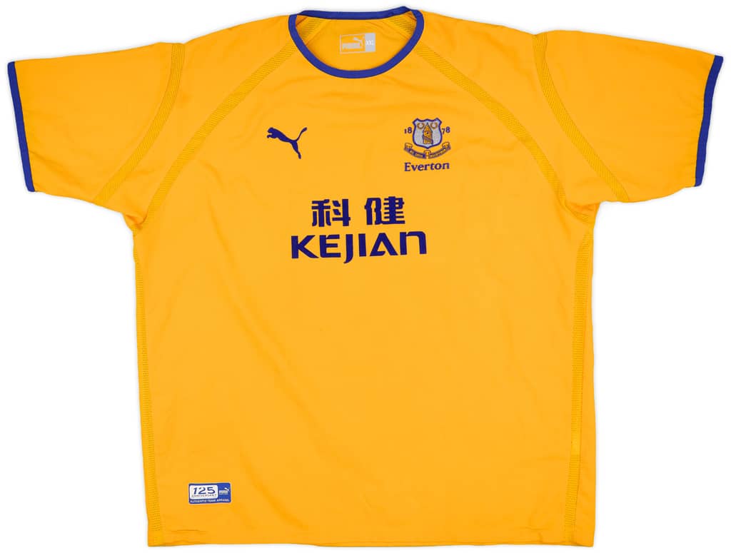2003-04 Everton Away Shirt Rooney #18 - 9/10 - (XXL)