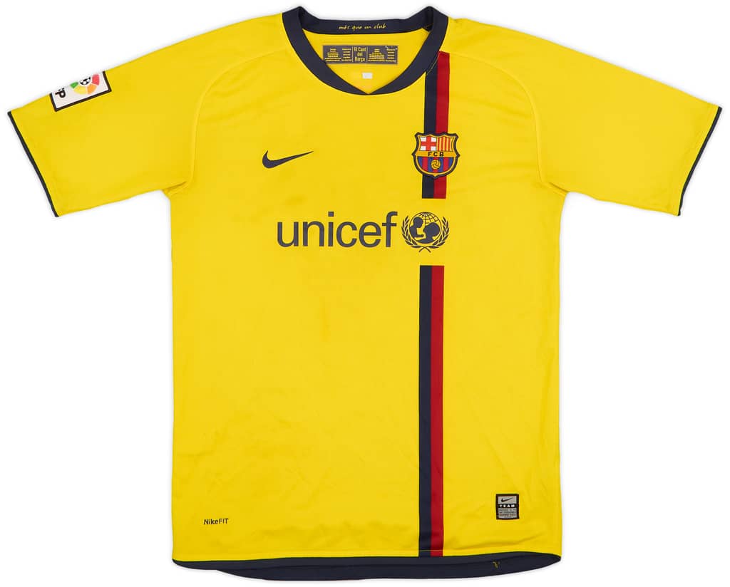 2008-10 Barcelona Away Shirt - 6/10 - (XL.Boys)