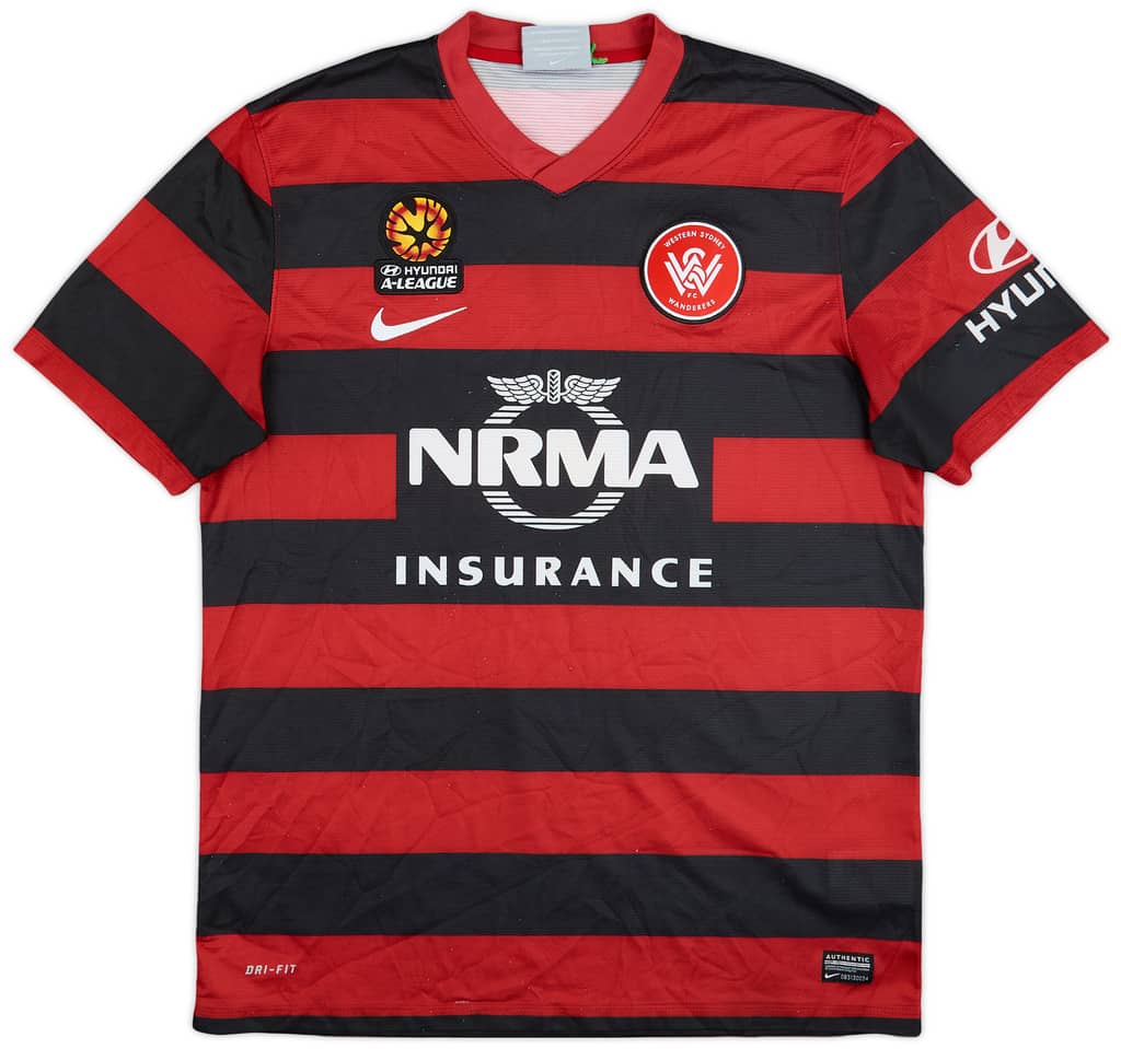 2012-14 Western Sydney Wanderers Home Shirt - 7/10 - (L)