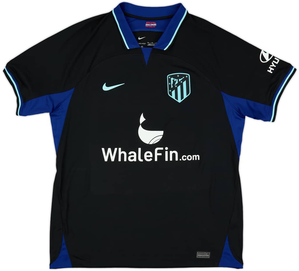 2022-23 Atletico Madrid Away Shirt - 7/10 - (XL)