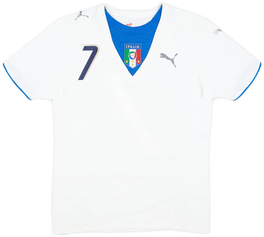 2006 Italy Away Shirt Del Piero #7 - 7/10 - (S)