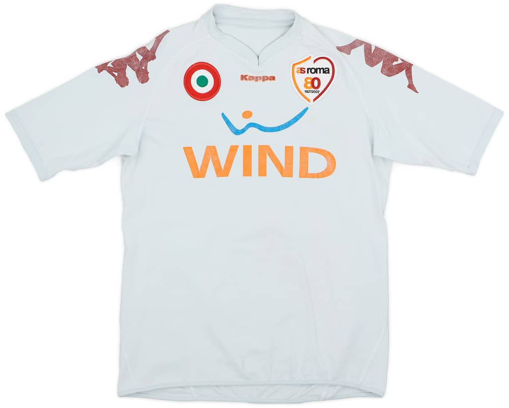 2007-08 Roma Away Shirt - 5/10 - (L)