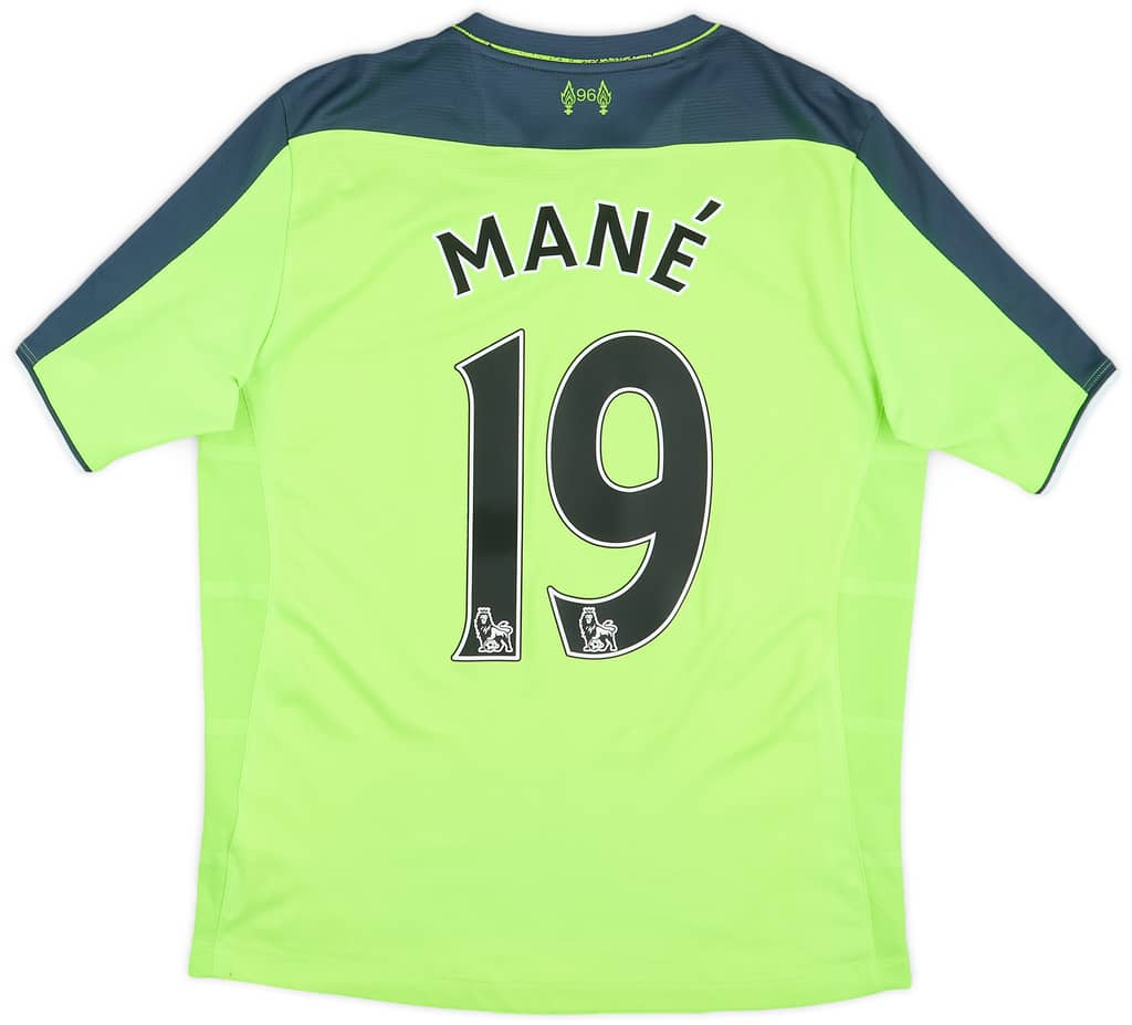 2016-17 Liverpool Third Shirt Mane #19 - 7/10 - (S)