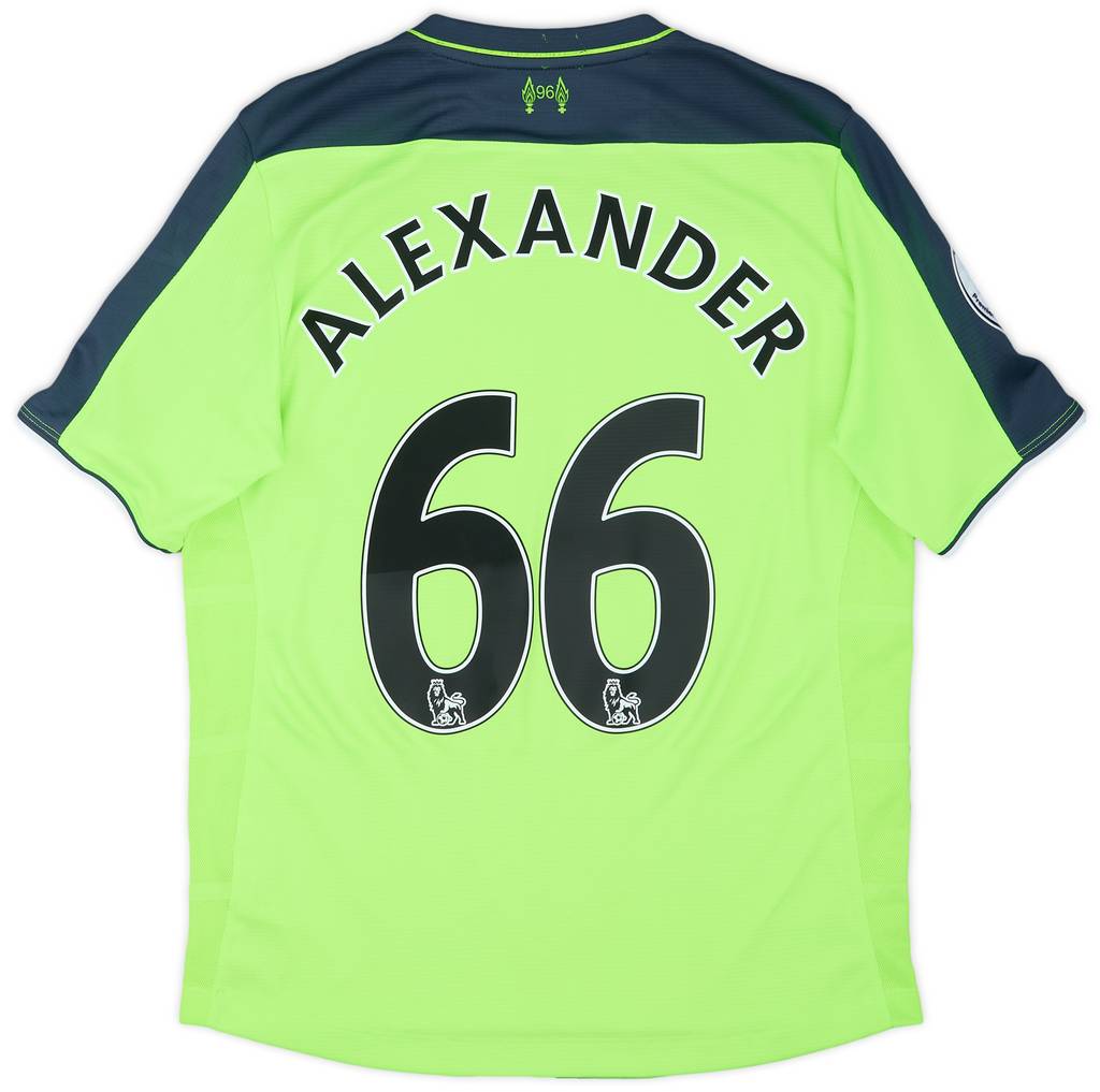 2016-17 Liverpool Third Shirt Alexander #66 - 8/10 - (S)