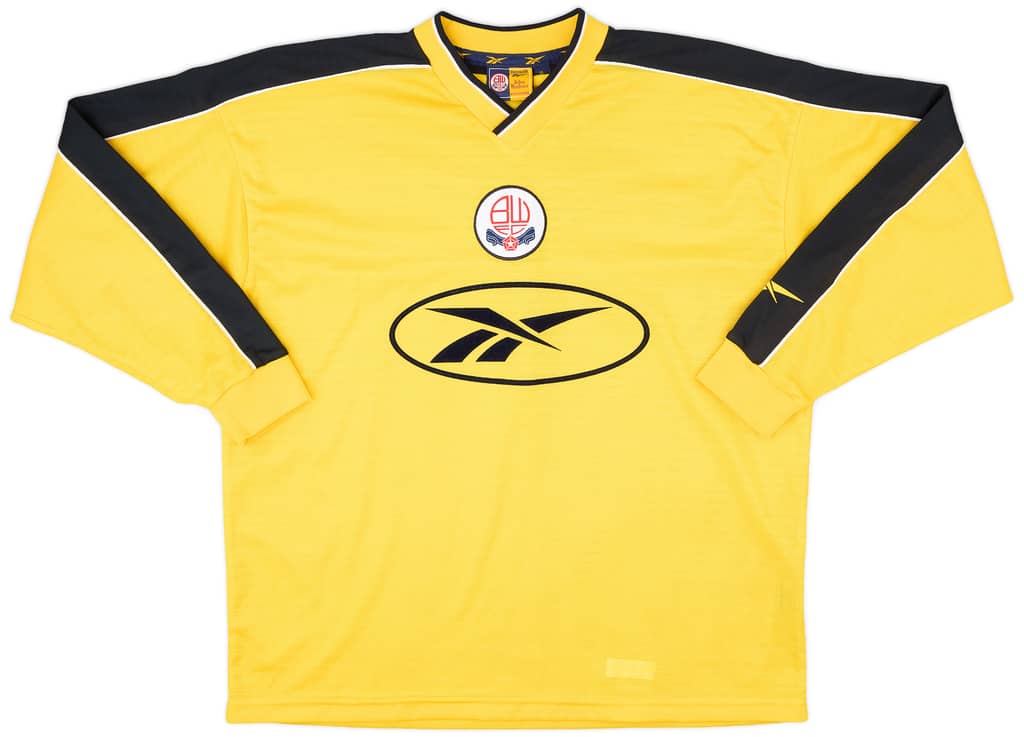 1998-00 Bolton Away L/S Shirt - 9/10 - (XL)