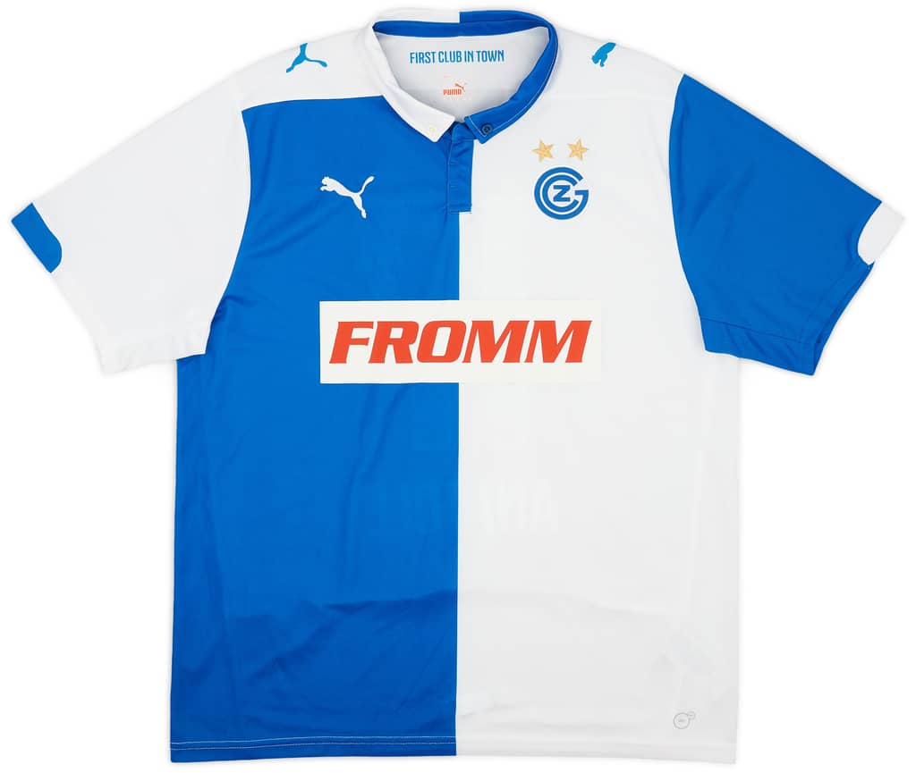 2014-15 Grasshoppers Home Shirt Anatole #17 - 9/10 - (XL)
