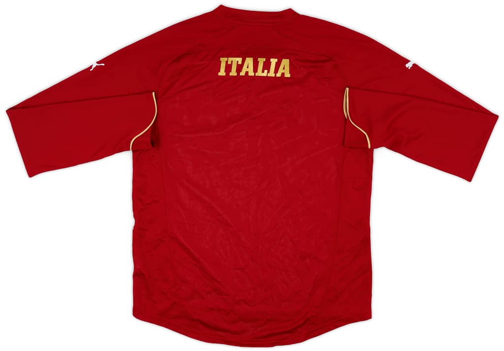 2010-11 Italy Puma Training L/S Shirt - 9/10 - (M)