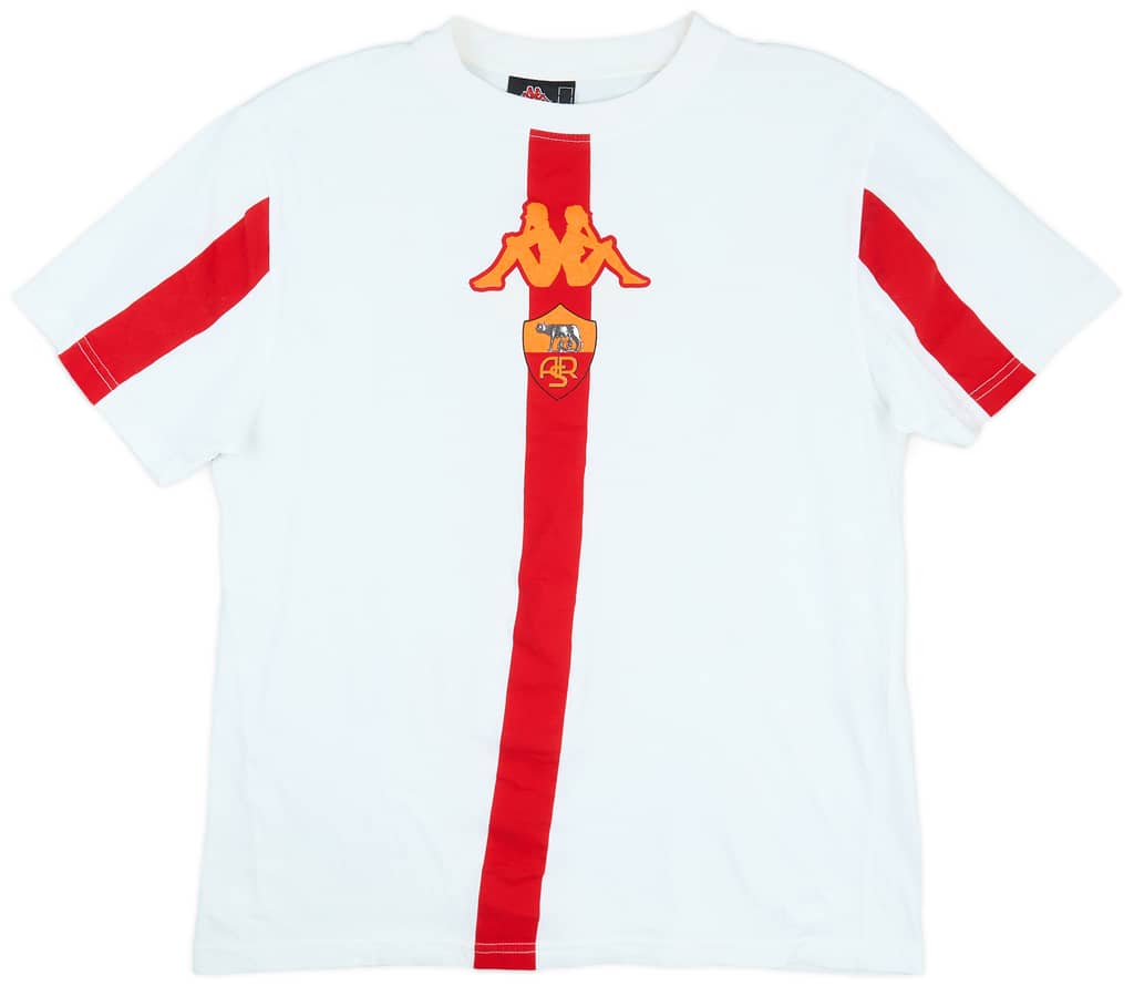 2009-10 Roma Kappa Cotton Tee - 7/10 - (L)