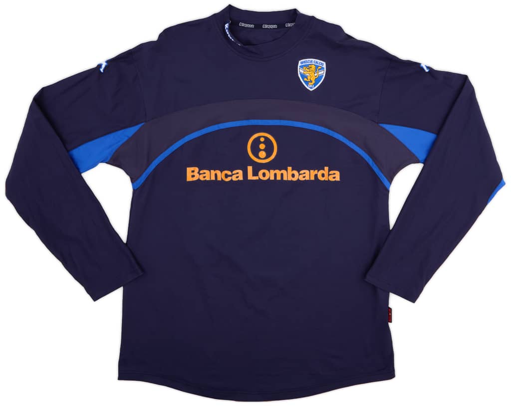 2004-05 Brescia Kappa L/S Training Shirt - 6/10 - (XL)