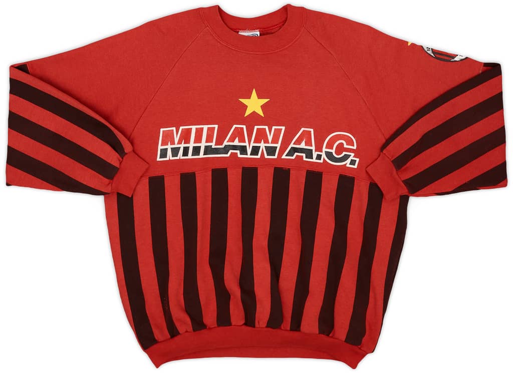 1990-91 AC Milan Le Felpe Dei Grandi Sweat Top - 6/10 - (L)