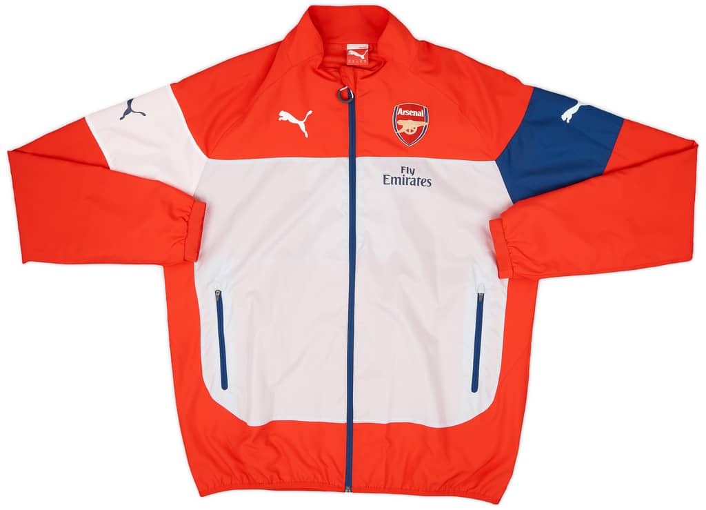 2014-15 Arsenal Puma Track Jacket - 8/10 - (XL)