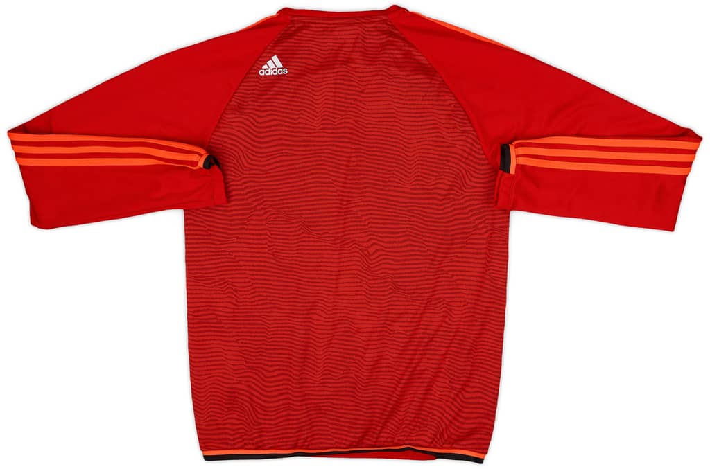 2015-16 Manchester United adidas CL Sweat Top - 9/10 - (S)