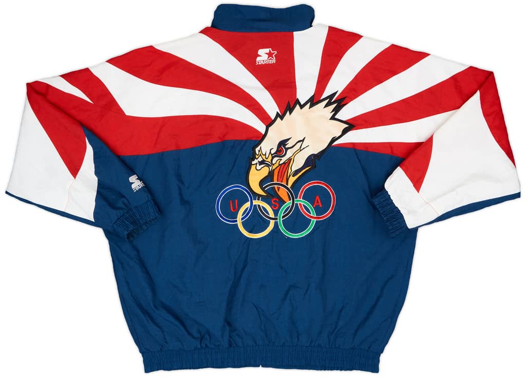 1996 Team USA Olympic Games Starter Windbreaker Jacket - 8/10 - (XL)