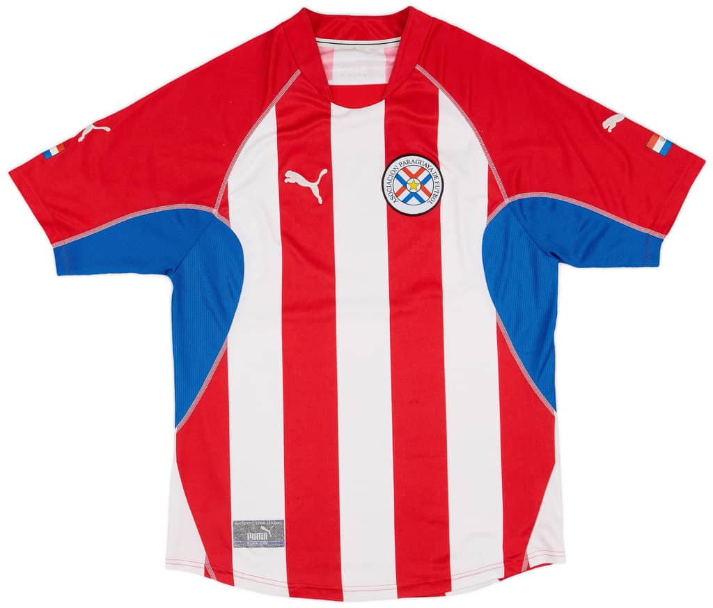 2002-04 Paraguay Home Shirt - 7/10 - (M)