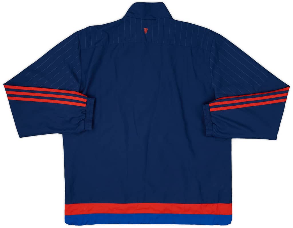 2015-16 Manchester United adidas Track Jacket - 8/10 - (L)