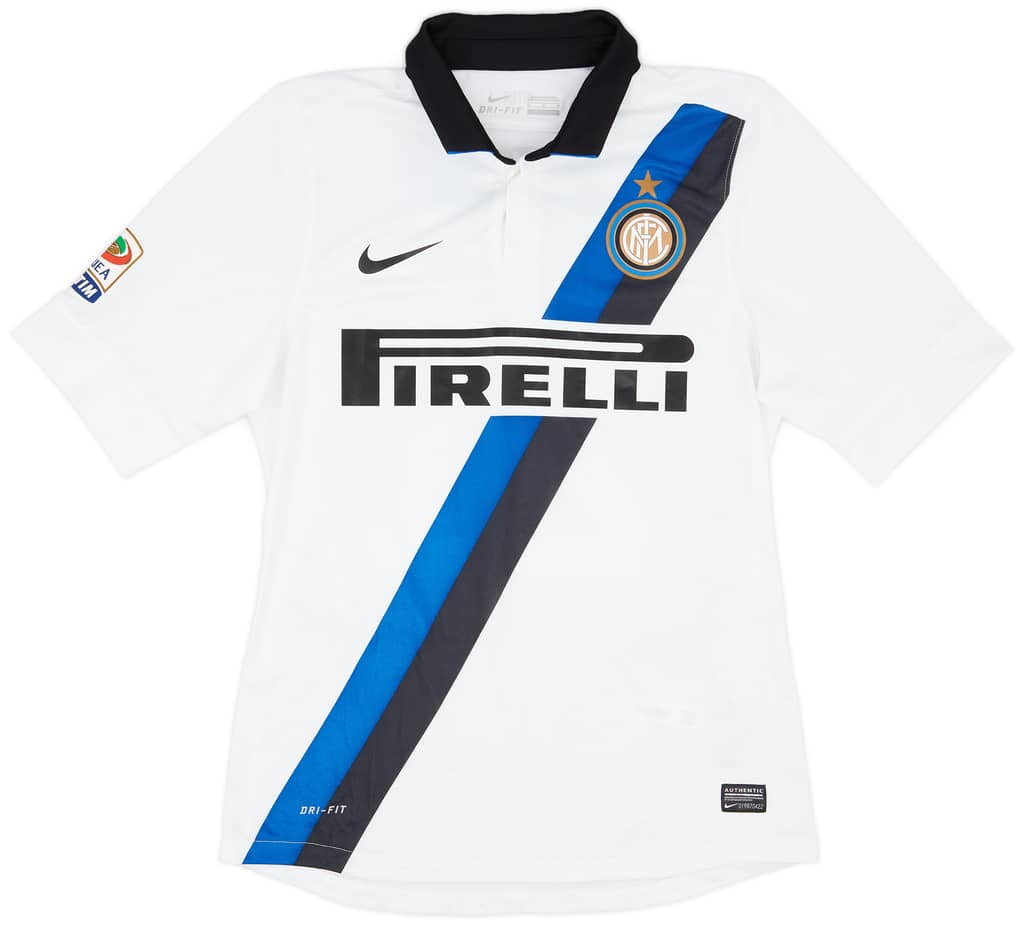 2012-13 Inter Milan Match Worn Third Shirt Gargano #21