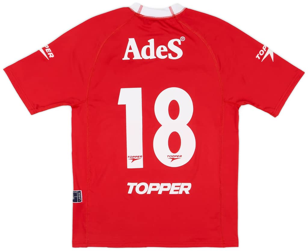 2000-01 Independiente Topper Reissue Home Shirt #18 (Forlan)