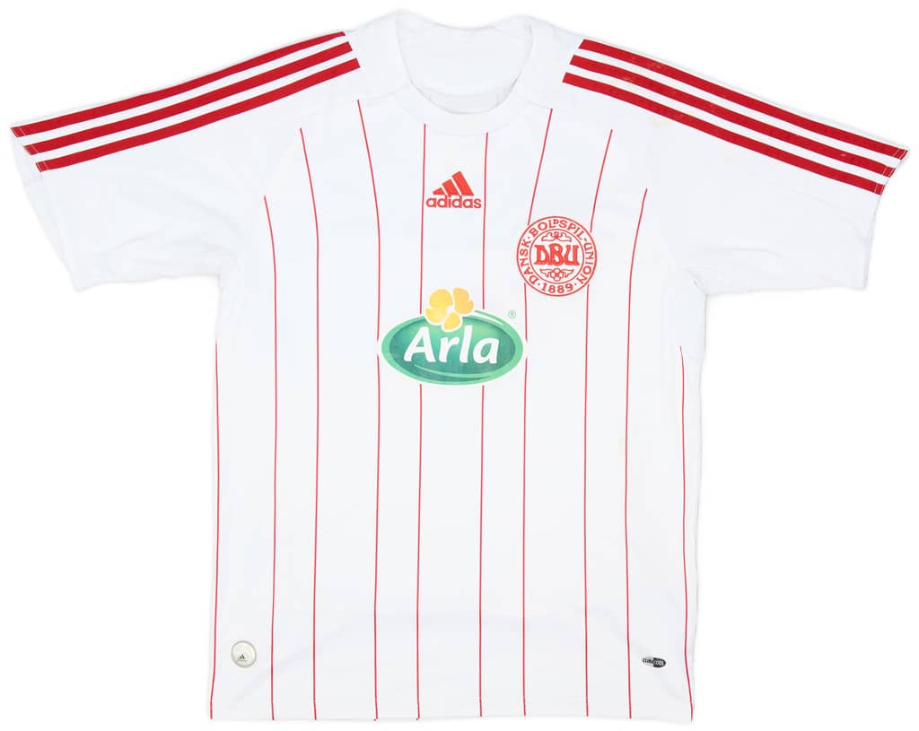 2008-10 Denmark 'Fodboldskole 2009' Away Shirt - 6/10 - (L.Boys)