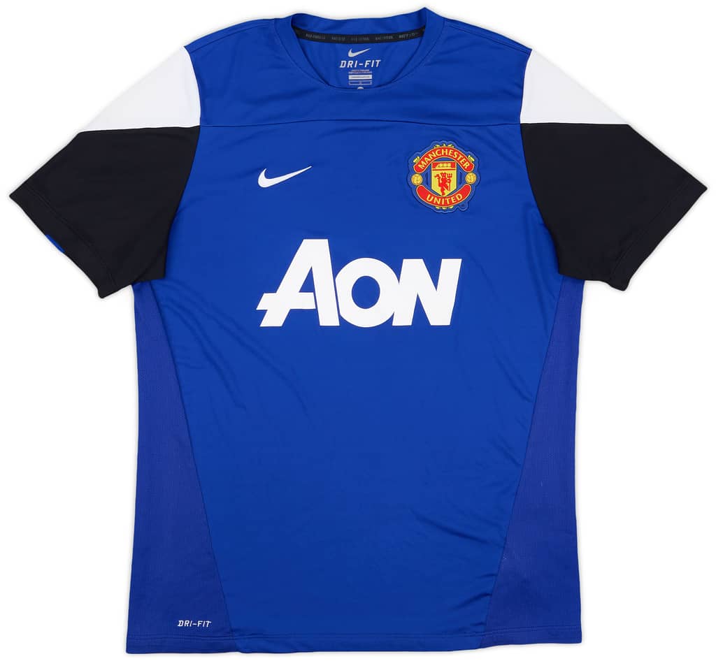 2013-14 Manchester United NIke Training Shirt - 8/10 - (L)