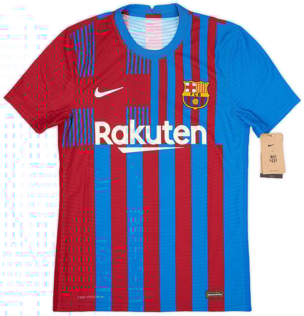 2021-22 Barcelona Authentic Home Shirt (S)