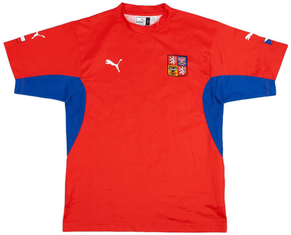 2002-03 Czech Republic Basic Home Shirt - 9/10 - (L)