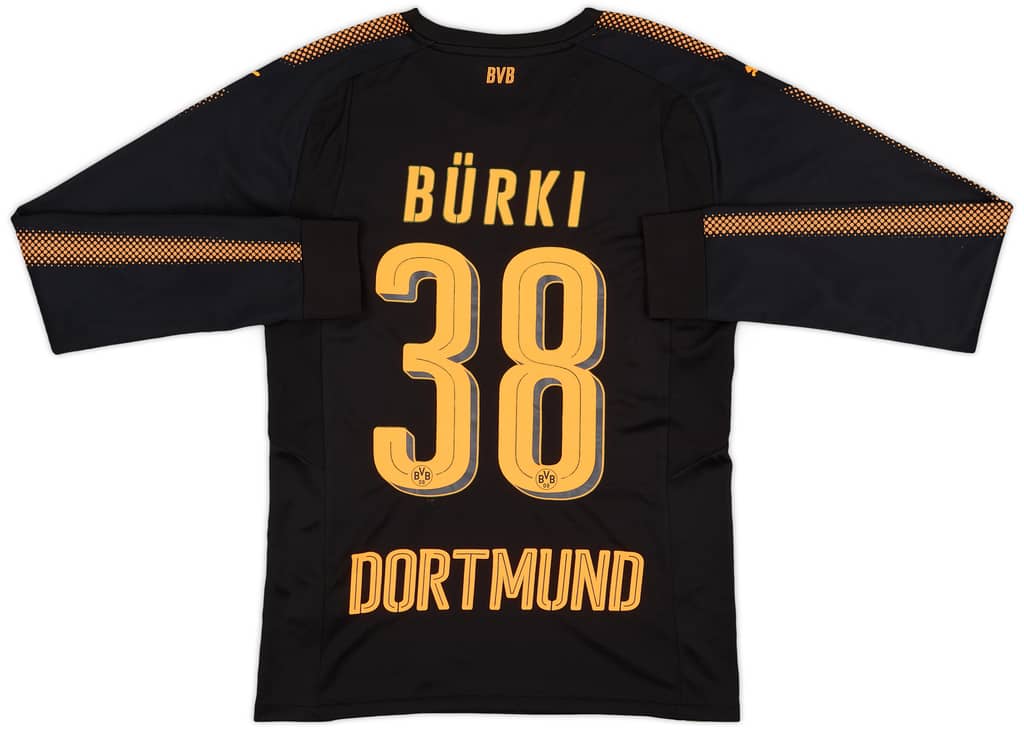 2017-18 Borussia Dortmund GK Shirt Burki #38 - 9/10 - (S)